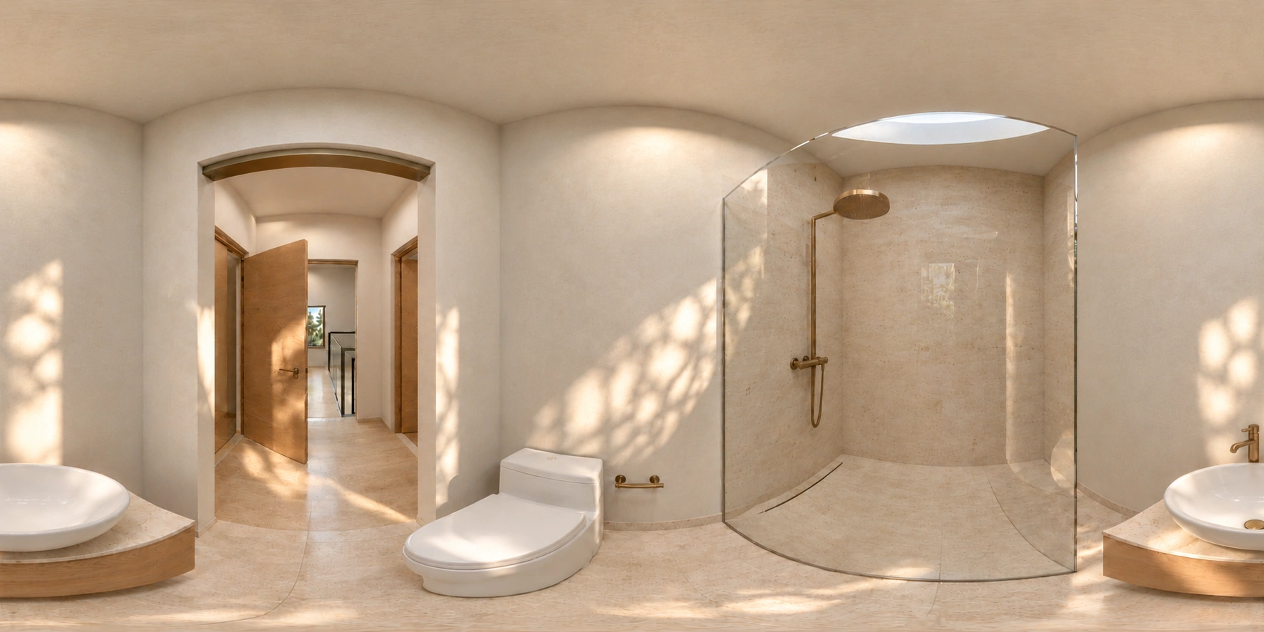 4+1 İkinci kat banyo panorama önizlemesi