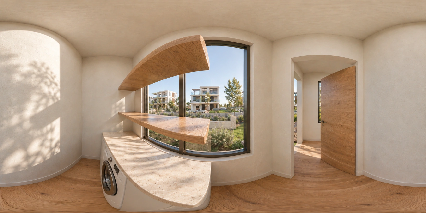 4+1 Çamaşır ve depo panorama önizlemesi