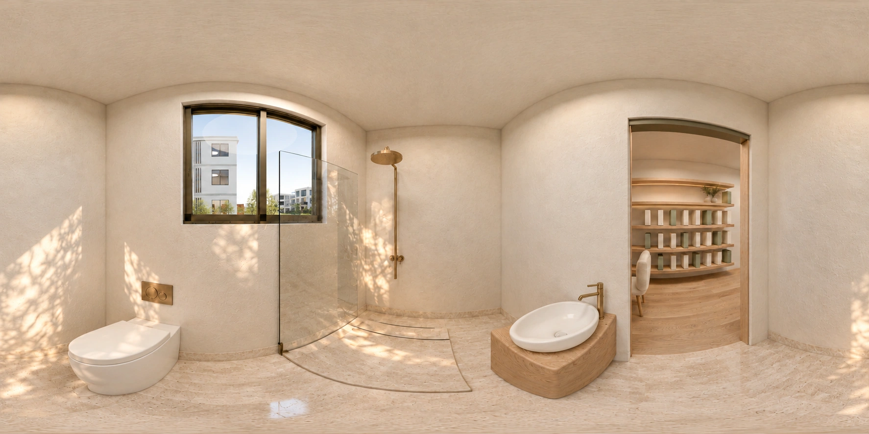 4+1 Misafir duş / WC panorama önizlemesi