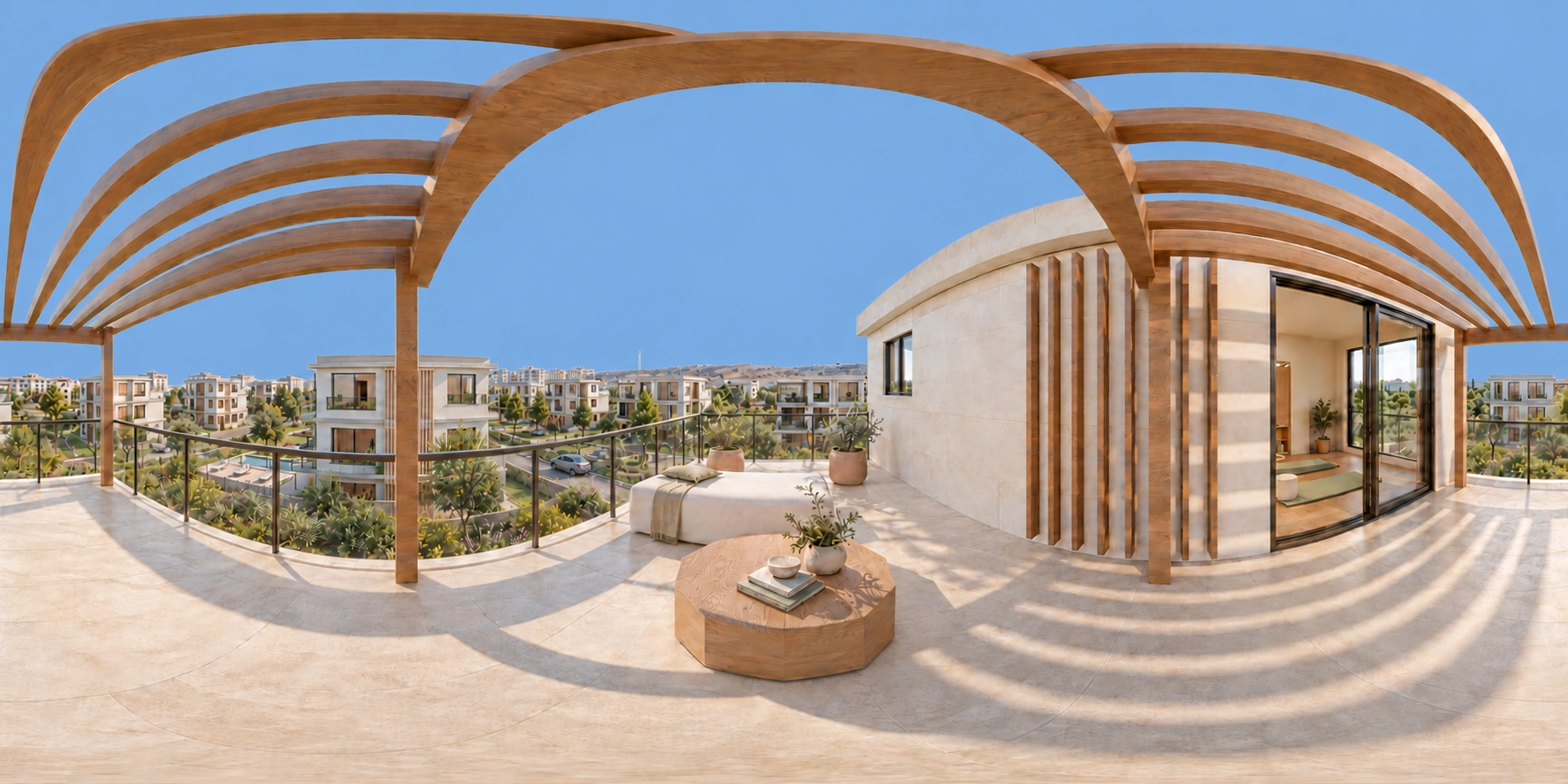 4+1 Çatı terası panorama önizlemesi