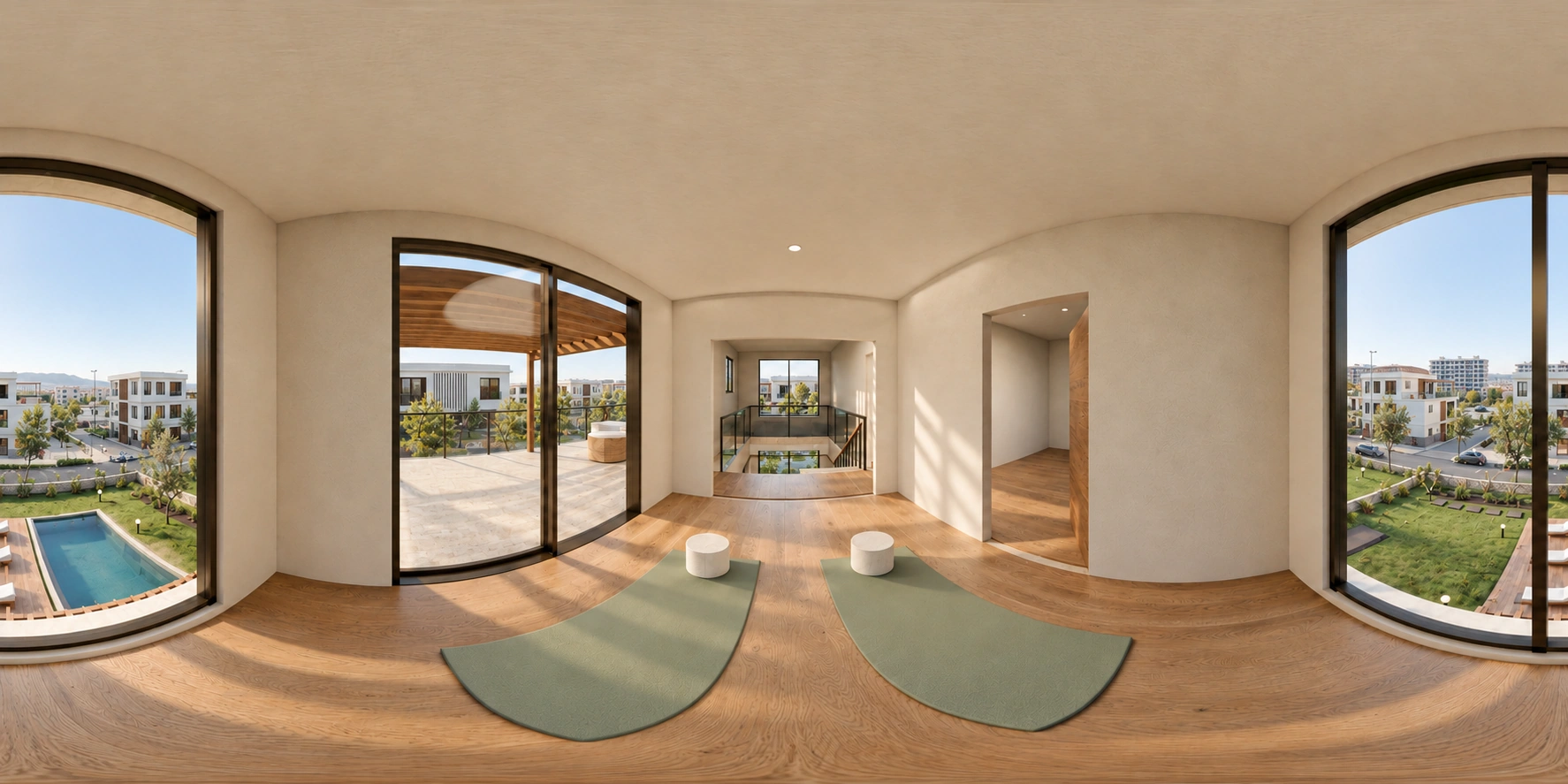 4+1 Yoga ve spor odası panorama önizlemesi