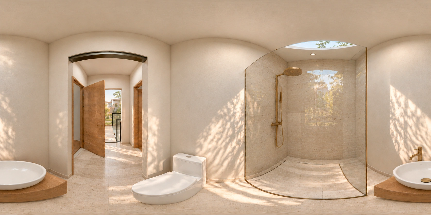 5+1 · İkinci kat banyo