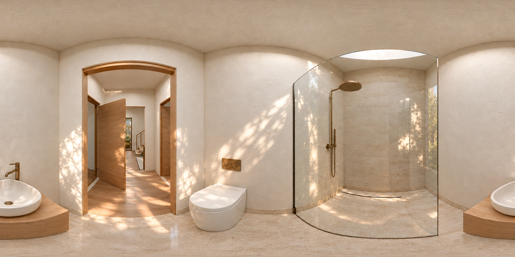 6+1 · Birinci kat ortak banyo